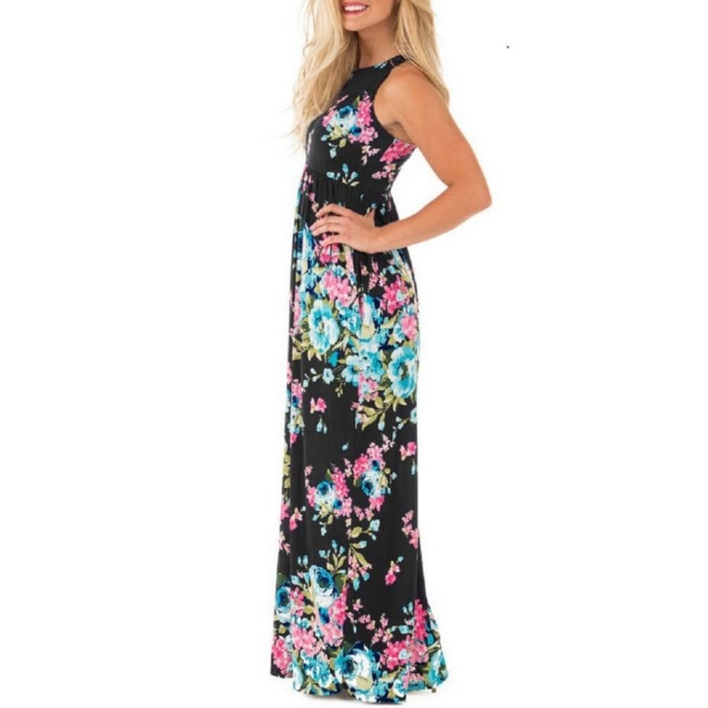 Maxi floral dress‎